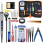 90W Digital Soldering Iron kit with Multimeter