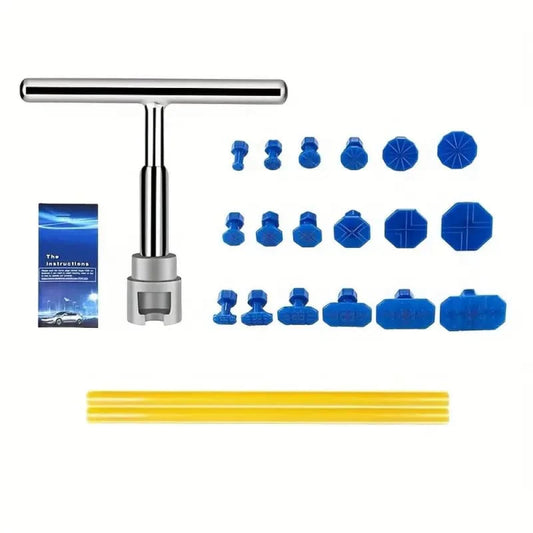 Car Dent Repair Tool for Non-Metal Repair, Short T-Puller for Dent Pulling