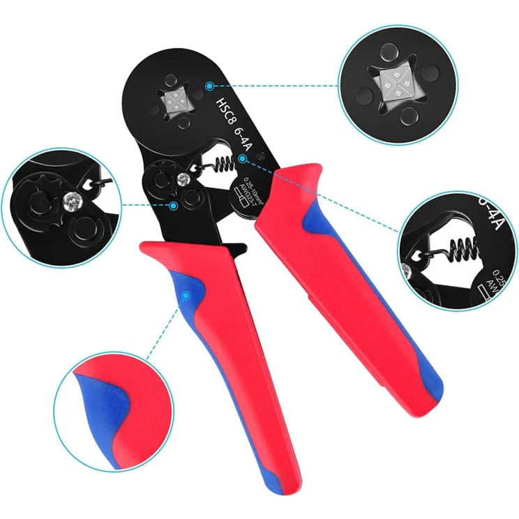 Crimping Tool Kit AWG23-7(0.25-10mm²)