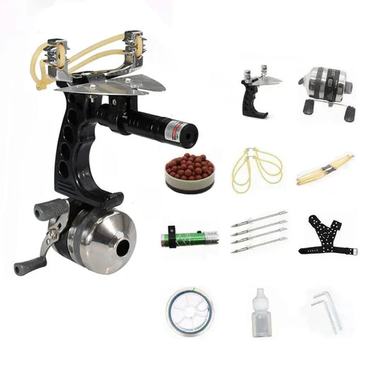 Fishing Slingshot Pro Set – Dual Mode for Fishing & Target Shooting