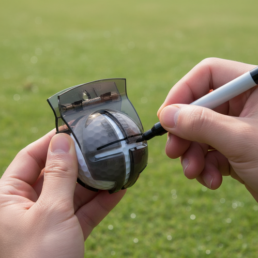 Golf Ball Line Drawing Marker Golf Ball Liner Golf Ball Marking Tool Kit - Golf Ball Marking Stencils