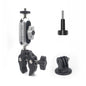 Motorcycle Bicycle Rail Mount Clamp with 360 degree Ball Mount Clip For Gopro Hero 13, 12, 11 ,10, 9, 8, 7, 6 For Phone Action Camera