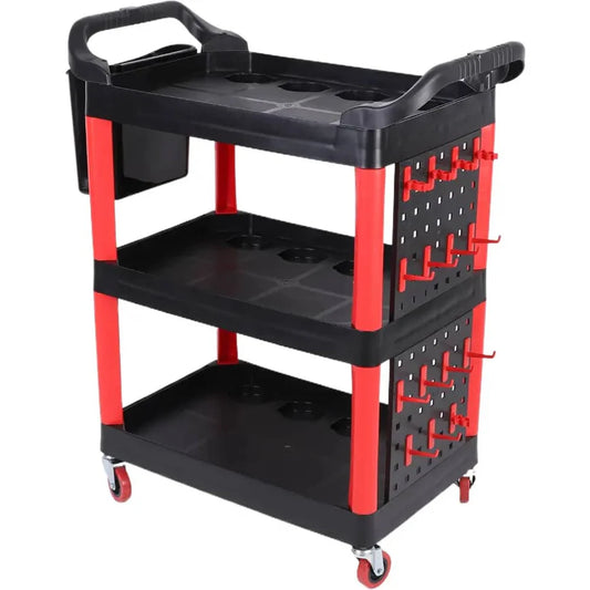 Multi-Purpose Plastic Cart Trolley for Car Washing