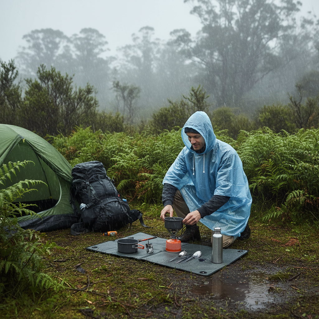 Emergency Rain Poncho