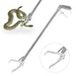 Professional All-Aluminum Alloy Snake Tongs，Extra Heavy Duty Snake Tongs Reptile Grabber Wide Jaw Handling Tool, Foldable with lock